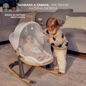 Lehátko Kinderkraft Elsu Grey