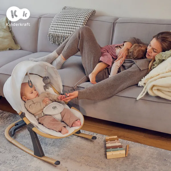 Lehátko Kinderkraft Elsu Grey