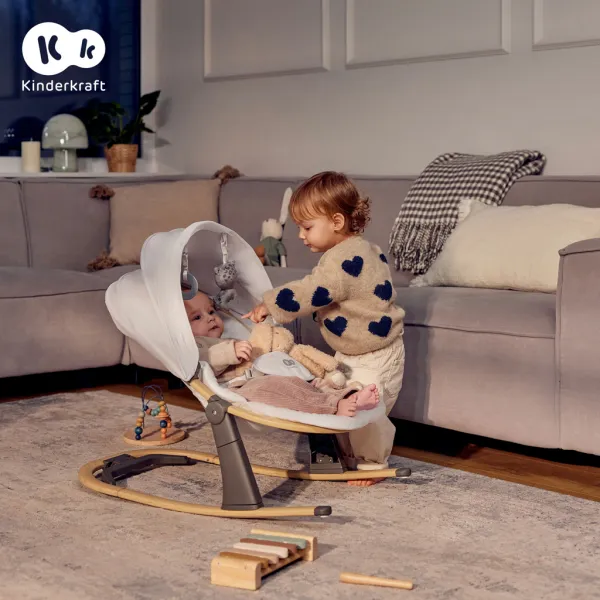 Lehátko Kinderkraft Elsu Grey