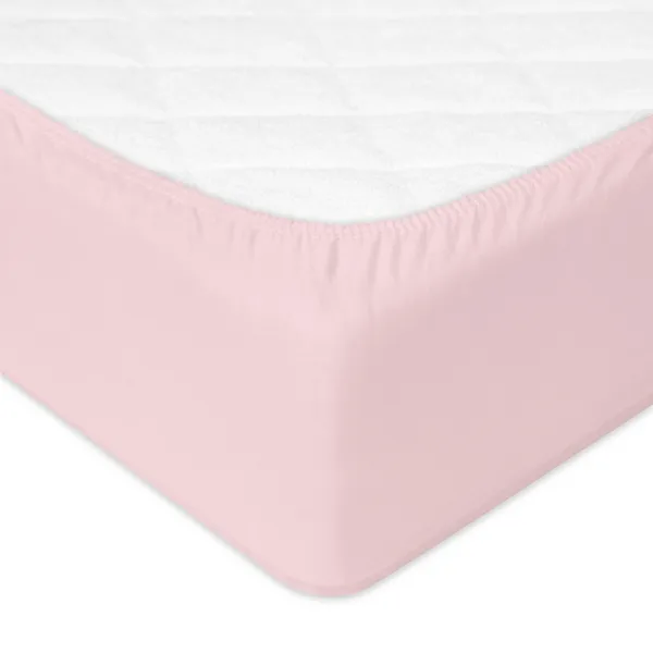 Nepremokavá plachta Babymatex Jersey120x60 cm ružová