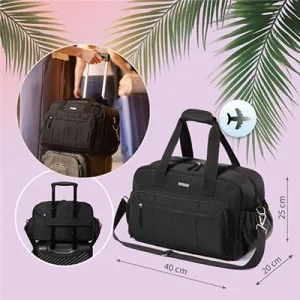 BABYONO Taška prebaľovacia cestovná 40x20x25 cm - black