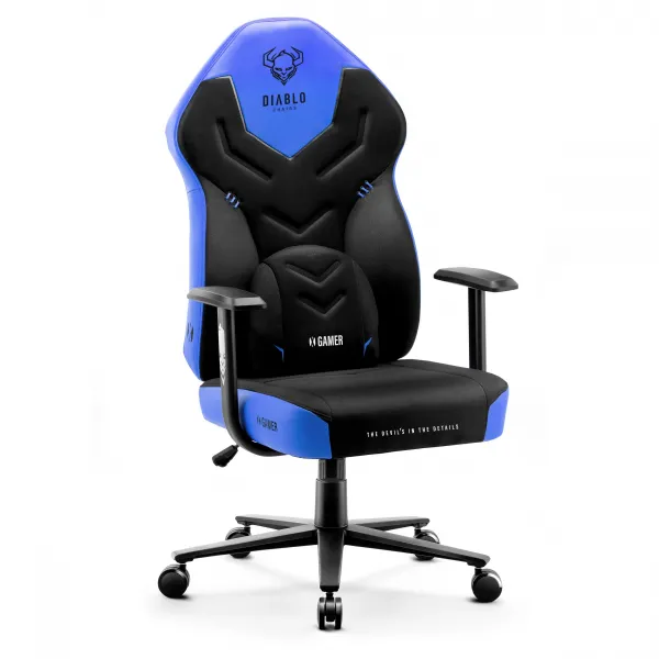 Herné kreslo Diablo X-Gamer 2.0 Normal Size čierno-modré