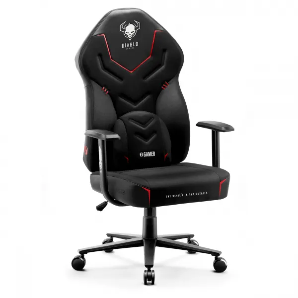 Herné kreslo Diablo X-Gamer 2.0 Normal Size, čierne