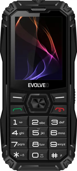 EVOLVEO MaxPhone A1, tlačidlový telefón Dual SIM, čierny