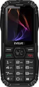 EVOLVEO MaxPhone A1, tlačidlový telefón Dual SIM, čierny