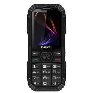 EVOLVEO MaxPhone A1, tlačidlový telefón Dual SIM, čierny