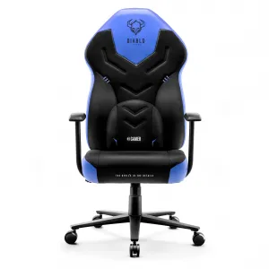 Herné kreslo Diablo X-Gamer 2.0 Normal Size čierno-modré