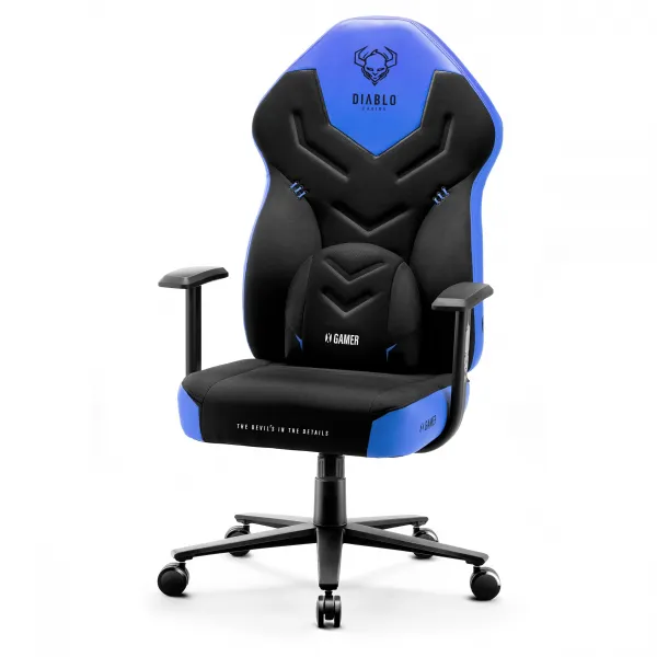 Herné kreslo Diablo X-Gamer 2.0 Normal Size čierno-modré