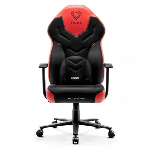 Herné kreslo Diablo X-Gamer 2.0 Normal Size, čierno-červené