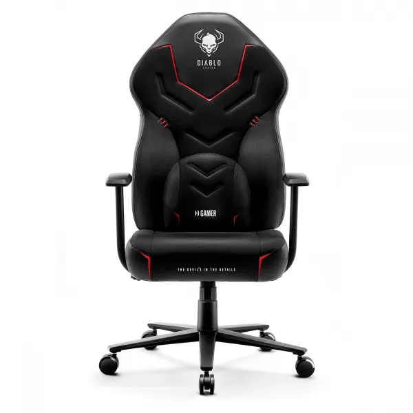 Herné kreslo Diablo X-Gamer 2.0 Normal Size, čierne