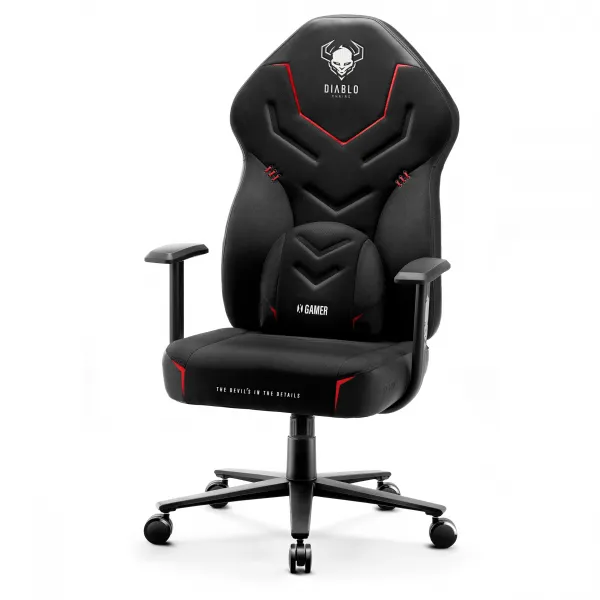 Herné kreslo Diablo X-Gamer 2.0 Normal Size, čierne