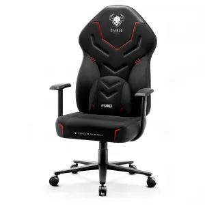 Herné kreslo Diablo X-Gamer 2.0 Normal Size, čierne