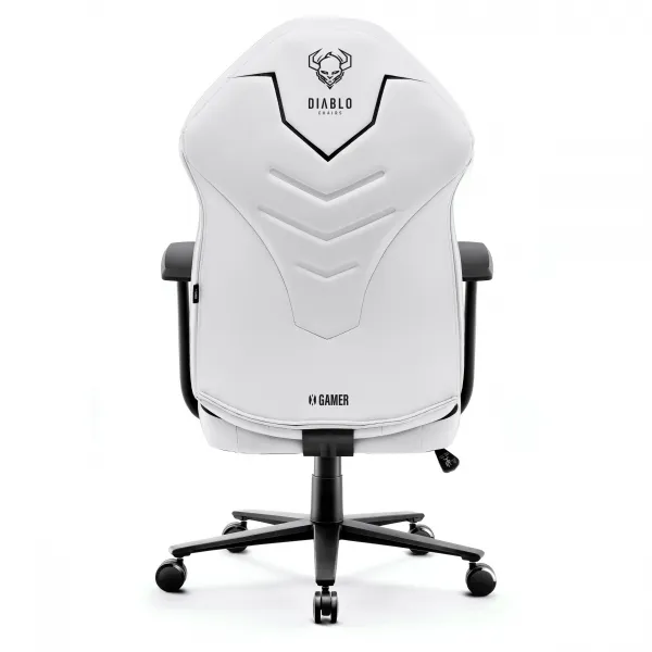 Herné kreslo Diablo X-Gamer 2.0 Normal Size: čierno-biele
