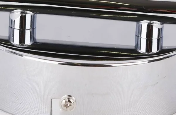 LED nástenná lampa 2x5W VINOLA CHRÓMOVÝ PÁSOK 3000K