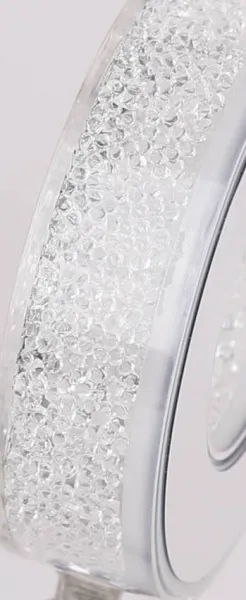 LED nástenná lampa 2x5W VINOLA CHRÓMOVÝ PÁSOK 3000K