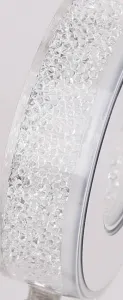 LED nástenná lampa 2x5W VINOLA CHRÓMOVÝ PÁSOK 3000K