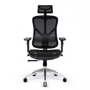 Kancelárska ergonomická stolička Diablo V-Basic, čierna