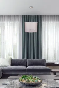 Závesná stropná lampa 1X60W krémová ARABESCA