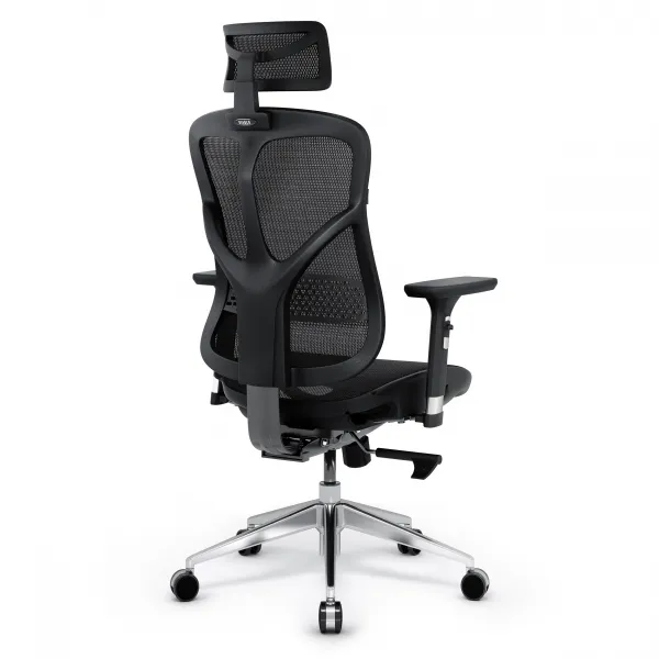 Kancelárska ergonomická stolička Diablo V-Basic, čierna