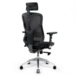 Kancelárska ergonomická stolička Diablo V-Basic, čierna