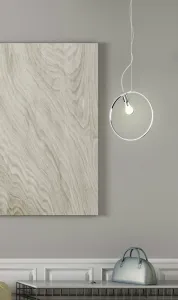 Závesná lampa APETI SKIROS 1xE27 + LED 12W chróm