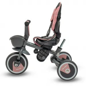 Detská trojkolka Baby Mix 5v1 RELAX 365° ružová