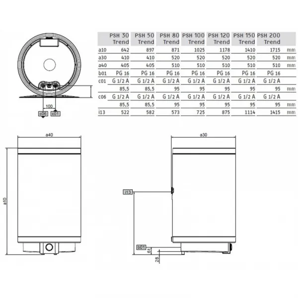 Stiebel Eltron PSH 120 Trend