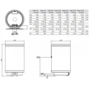 Stiebel Eltron PSH 120 Trend