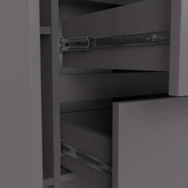 Ak furniture Komoda Girgo 101 cm grafit