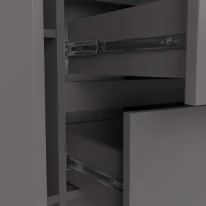 Ak furniture Komoda Girgo 101 cm grafit