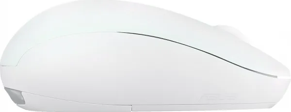 ASUS Fragrance Mouse MD101/Ergonomická/Optická/2 400 DPI/USB+BT/Bílá