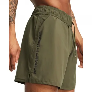 Pánske tréningové kraťasy UNDER ARMOUR UA Tech Woven Wordmark Short-GRN
