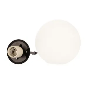 Závesná lampa Pompei čierna 3X40W E27 biele tienidlo