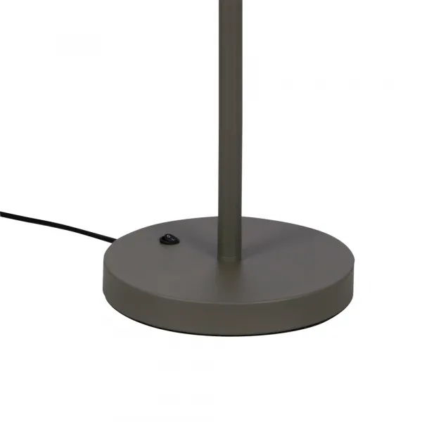 Stolová lampa sivo-žltá s vypínačom Falun LEDEA