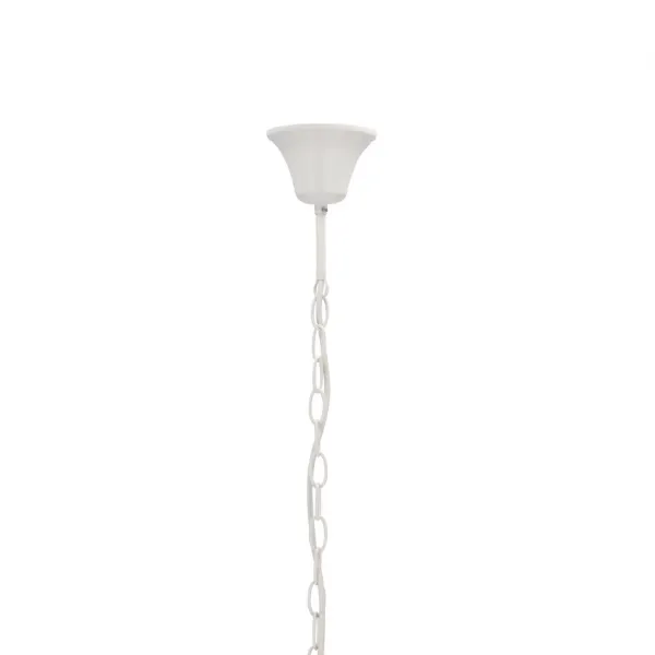 Biely luster závesná lampa 3xE14 Batley Ledea