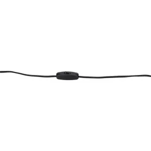 Čierna kovová LED stolová lampa 5,4 W Sakai Ledea