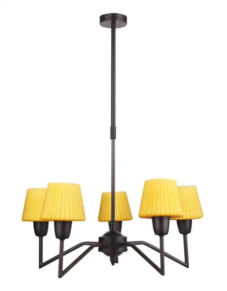Luster 5xE14 48cm VENUS sklo