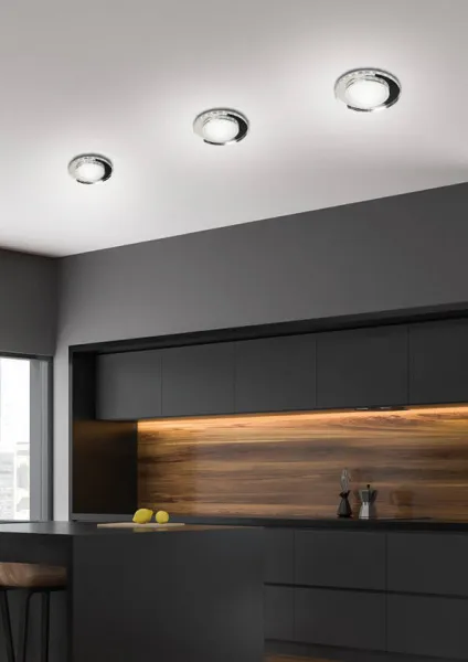 Stropné okrúhle očko biele LED SSP-26