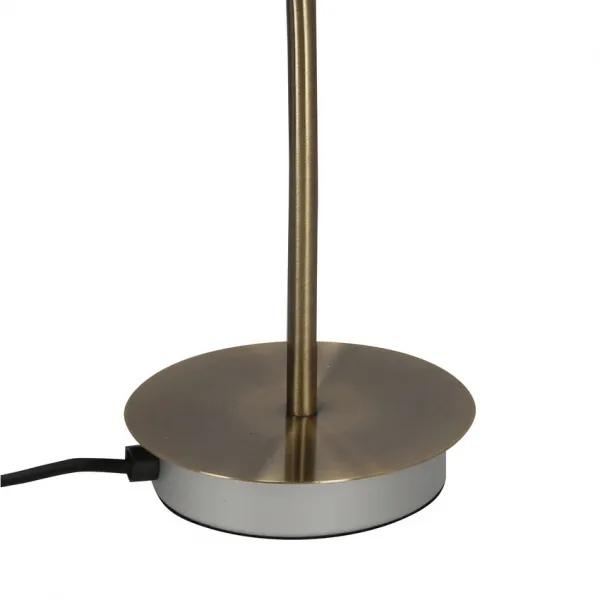 Stolová lampa 1xG9 55cm patina/biela Kroton
