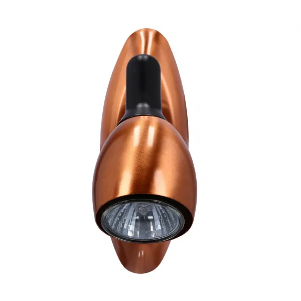 Nástenná lampa 1xGU10 medená CROSS