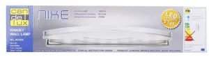 Nástenná lampa do kúpeľne chrómová studená biela LED 5W 41cm Nike