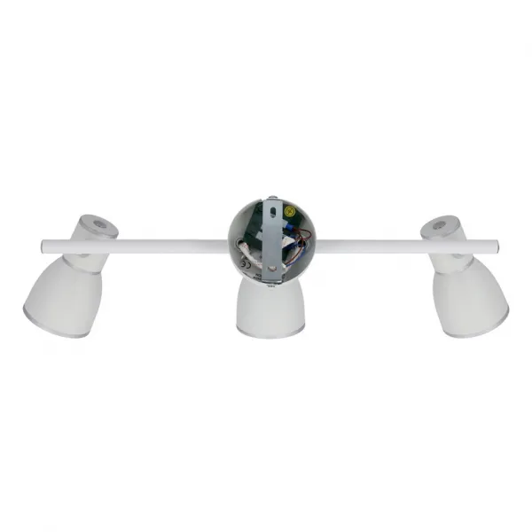 Nástenná lampa 3X40W E14 biela/chróm