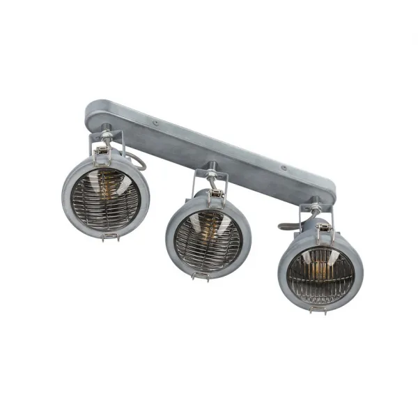 Nástenná lampa Crodo E14 sivá