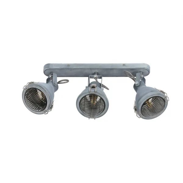 Nástenná lampa Crodo E14 sivá