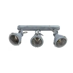Nástenná lampa Crodo E14 sivá