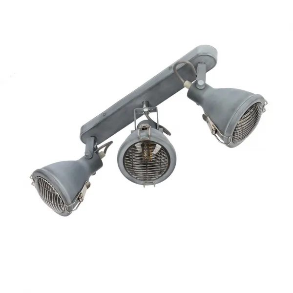 Nástenná lampa Crodo E14 sivá
