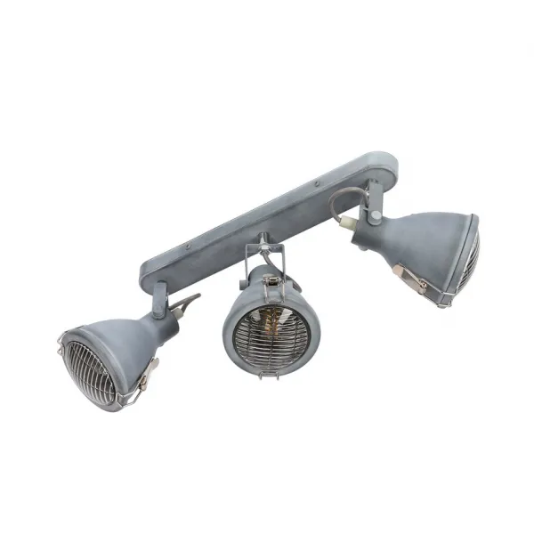 Nástenná lampa Crodo E14 sivá