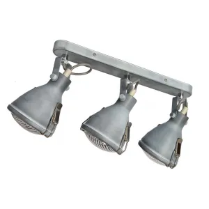 Nástenná lampa Crodo E14 sivá