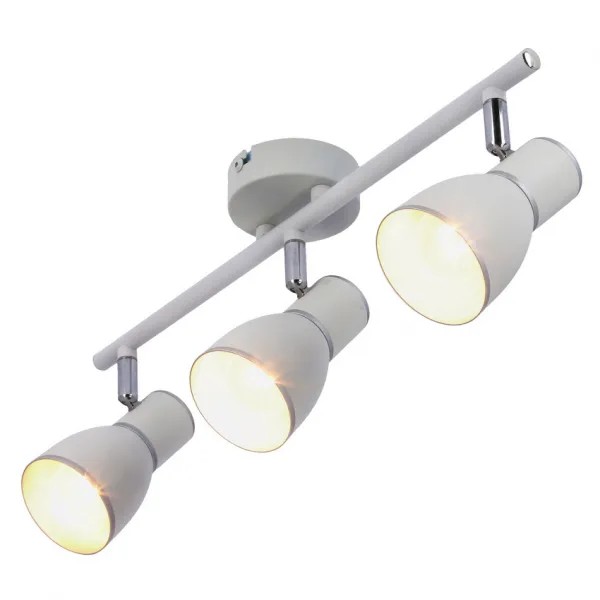 Nástenná lampa 3X40W E14 biela/chróm