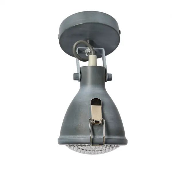 Nástenná lampa Crodo E14 sivá